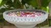 Product image 1 of the product “Semarang - Bowl with geometrical motif, Ø 50 cm | cast stone ”