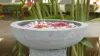 Product image 1 of the product “Surabaya - Bowl, plain, Ø 30 cm | cast stone ”