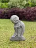 Product image 1 of the product “Ming - Monk, standing, bent sideways 24 cm H | cast stone ”