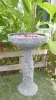 Product image 1 of the product “Set Ayutthaya – Bird Bath | 81 cm Height, Ø Bowl 50 cm | Casted Stone ”