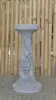 Product image 1 of the product “Rinjani - pedestal, tapered, with lotus motif, Ø 24cm, 52cm H | cast stone ”