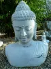Product image 1 of the product “Buddha Bust, Cast Stone, 75cm Height ”