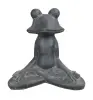 Product image 1 of the product “meditation frog, 30 cm high, antique finish ”