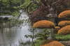 Product image 1 of the product “Japanese garden lantern. Stone cast, handcrafted & coloured, sizes 80cm and 120cm, Antique finish ”