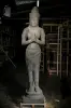 Product image 1 of the product “Standing Dewi Sri, cast stone, 240cm height, , Antique Finish ”