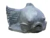 Product image 1 of the product “Fish on base as water feature, 60 cm L | Cast stone, handcrafted & coloured ”