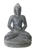 Product image 1 of the product “Seated Buddha with bowl in his hands as water feature 37 x 24 x 51cm. Stone cast, handcrafted & coloured ”