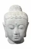 Product image 1 of the product “Buddha head, 34 cm, white ”