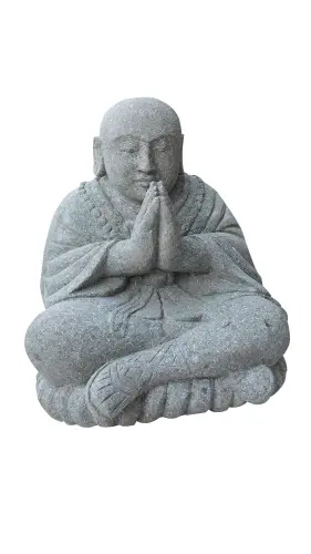 Product image of the product “Seated Monk 45cm high, natural green ”