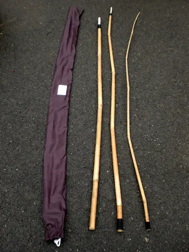 Product image of the product “Bamboo stick for Bali Flag, 550cm Plug-in system in satin pouch ”