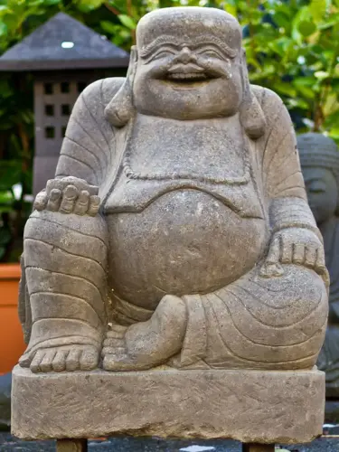 Product image of the product “Laughing Buddha - china style, in the sizes from 40cm to 100cm, Antique finish ”