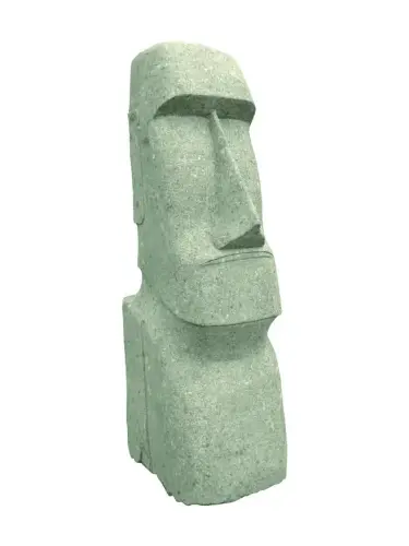 Product image of the product “Moai Kopf, ca 75cm, Basanit, Antique Finish ”