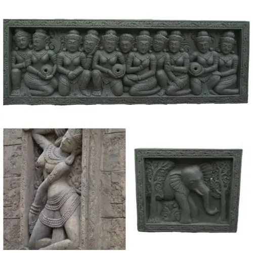 Product image of the product “Relief Figures in rect frame, in various motive, sizes from 70cm to 150cm, Natural finish ”