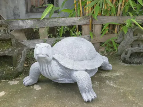 Product image of the product “Winston - Big Turtle, 85 cm Length | cast stone ”