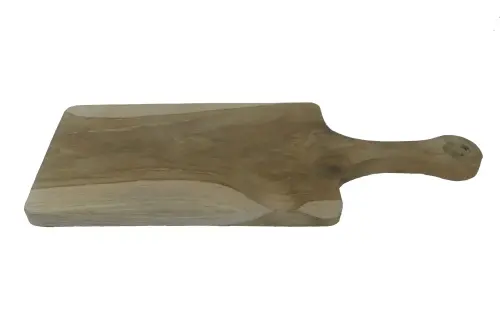 Product image of the product “Rectangle chopping board with handle, approx. 41.2 × 16.5 × 2 cm ”