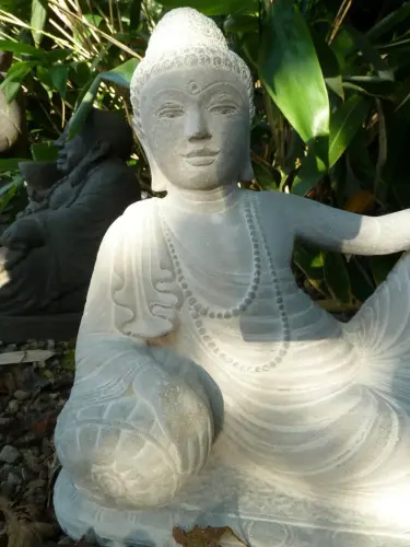 Product image of the product “Buddha lying, cast stone, 80cm width ”