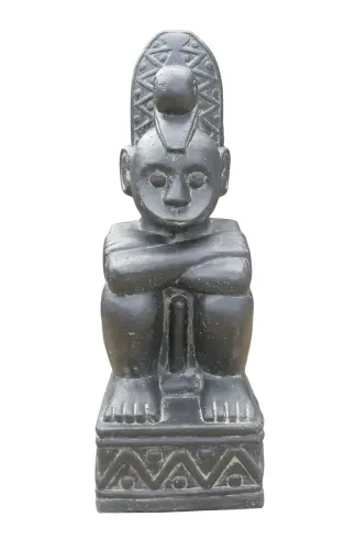 Product image of the product “timor primitiv man, 62 cm high, antique finish ”