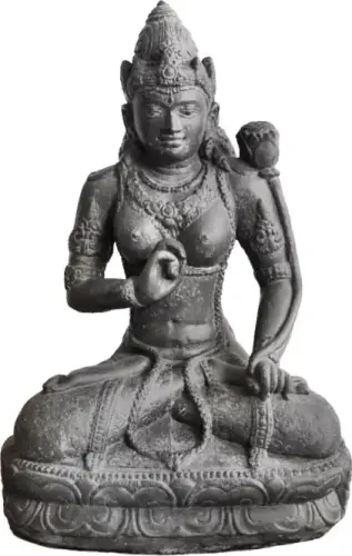 Product image of the product “Sitting Dewi Tara, 72cm height, Antique finish and Antique finish light ”