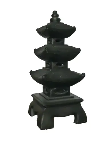 Product image of the product “Japanese lantern, pagoda style. 125 cm high. Painted in the color antique finish ”