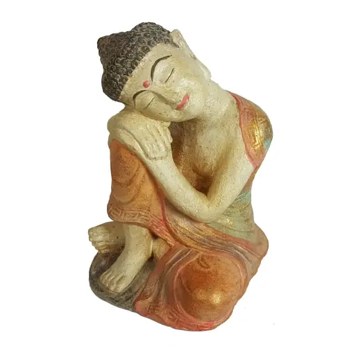 Product image of the product “Dreaming Buddha, one Knee up - 22cm high ”
