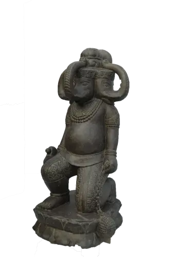 Product image of the product “Kneeling Ganesha with 3 heads ”