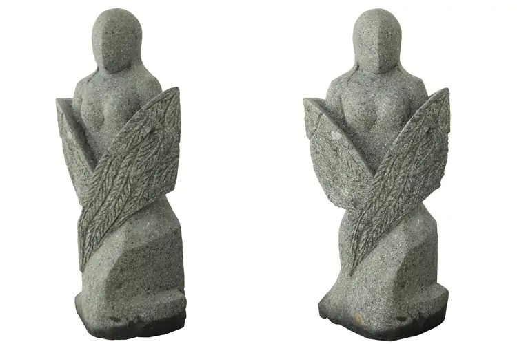 Product image 1 of the product “seat angel, covered with wings, ca 60cm H ”