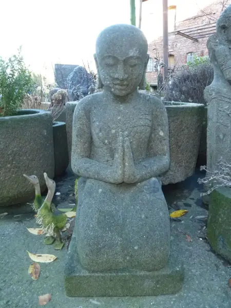Product image 1 of the product “Kneeling monk with folded hands, ”