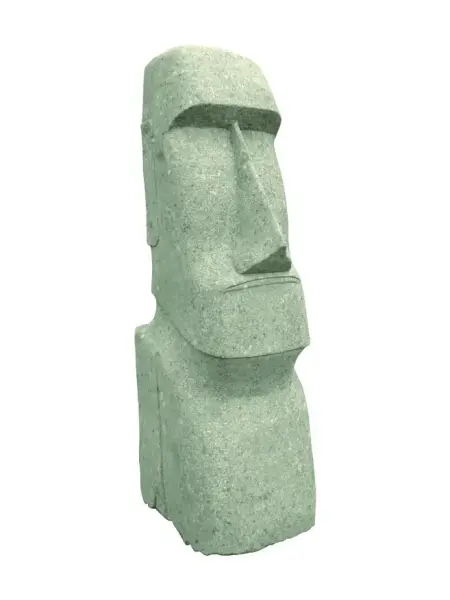 Product image 1 of the product “Moai Kopf, ca 75cm, Basanit, Antique Finish ”