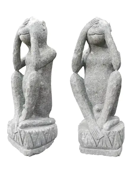Product image 1 of the product “Monkey, ca 70cm, basanite ”