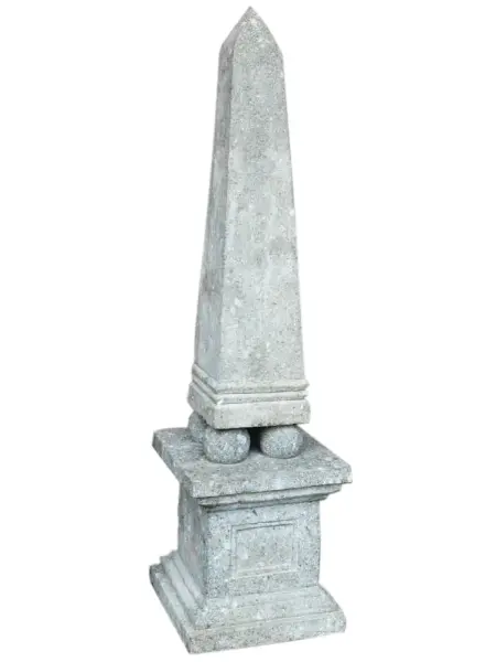 Product image 1 of the product “Obelisque, 2 parts, basanite, in the sizes from 120 to 200cm ”