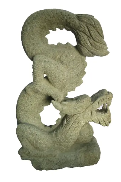 Product image 1 of the product “Dragon tail up, Head ground, Height 105 cm ”