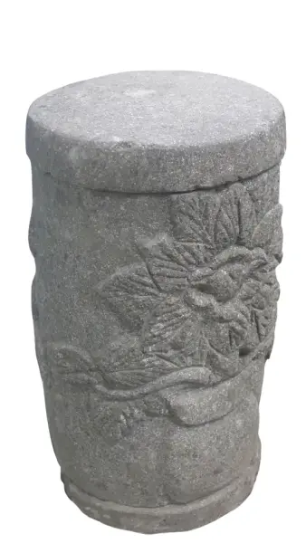 Product image 1 of the product “Garden stool, approx. 43cm high, handmade ”
