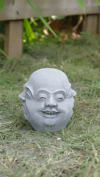 Product image 1 of the product “Si Mian Fo -Small four face Buddha, 12cm H | cast stone ”