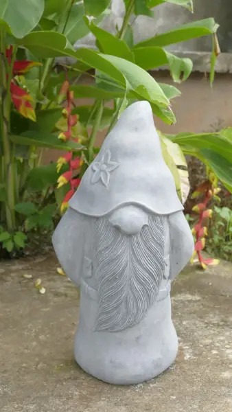 Product image 1 of the product “Gwydion - Standing Wizard, 40,5cm H | cast stone ”
