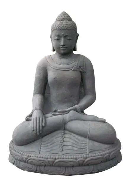 Product image 1 of the product “Buddha Japan,sitting, cast stone, 80cm height ”