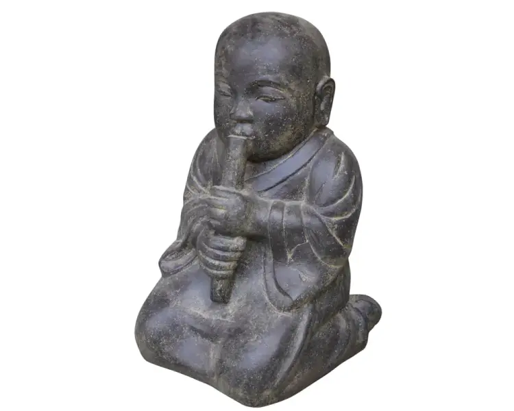 Product image 1 of the product “Monk with flute, 40 cm ”
