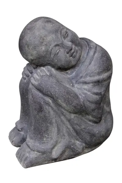 Product image 1 of the product “Sitting monk, sitting on the side, 40 cm ”