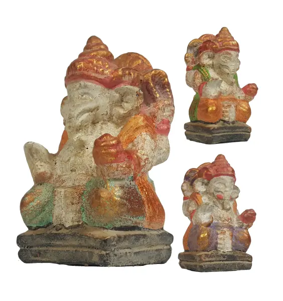 Product image 1 of the product “Ganesha-sitting, handpainted, in the sizes from 8cm to 28cm ”