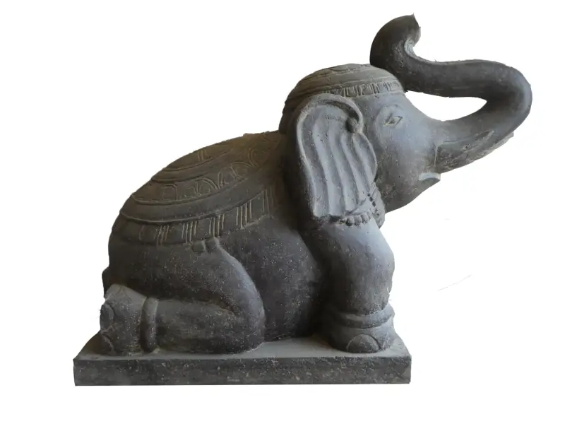 Product image 1 of the product “Seated elephant - indian Style, 100cm length ”