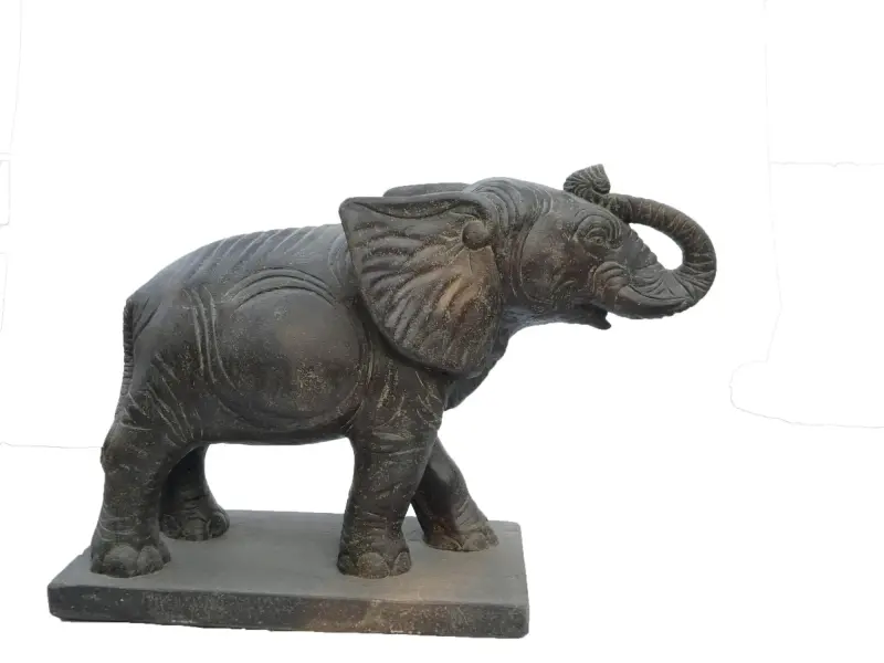Product image 1 of the product “Standing Elephant on base as water feature. 107cm length ”