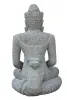 Product image 2 of the product “Sitting Buddha, 100cm height,  natural stone (Basanite), stonemasonry ”