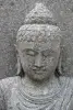 Product image 2 of the product “Seated Buddha with cloak and relief, Indian, 115 cm H ”