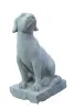 Product image 2 of the product “Sitting hunting dog on pedestal, approx. 65cm high ”