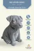 Product image 2 of the product “Finn - Seated Dog, 16.5cm H | cast stone ”
