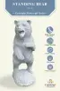 Product image 2 of the product “Standing Bear on 2 legs, 41 cm Height | cast stone ”