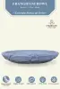 Product image 2 of the product “Kediri - Bowl with flower motif, frangipani, Ø 50 cm | cast stone ”