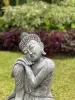 Product image 2 of the product “Vivit - Buddha relax - right knee is up, 44 cm H | cast stone ”