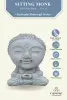 Product image 2 of the product “Nima - Sitting monk with big head, 15 cm H | cast stone ”
