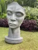 Product image 2 of the product “Dilan - Face looking to the left, 87 cm H | cast stone ”