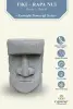 Product image 2 of the product “Kaula - Tiki - Rapa Nui, 32cm H | cast stone ”